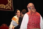 Paula Rico recibe la  banda de Reina de las fiestas de Vila-real