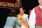 Paula Rico recibe la  banda de Reina de las fiestas de Vila-real
