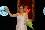 Paula Rico recibe la  banda de Reina de las fiestas de Vila-real