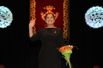 Paula Rico recibe la  banda de Reina de las fiestas de Vila-real