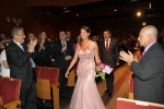 Paula Rico recibe la  banda de Reina de las fiestas de Vila-real