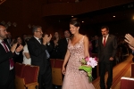 Paula Rico recibe la  banda de Reina de las fiestas de Vila-real