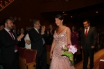 Paula Rico recibe la  banda de Reina de las fiestas de Vila-real