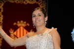 Paula Rico recibe la  banda de Reina de las fiestas de Vila-real