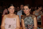 Paula Rico recibe la  banda de Reina de las fiestas de Vila-real