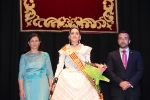 Paula Rico recibe la  banda de Reina de las fiestas de Vila-real