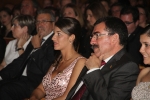 Paula Rico recibe la  banda de Reina de las fiestas de Vila-real