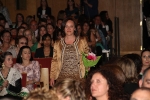 Paula Rico recibe la  banda de Reina de las fiestas de Vila-real