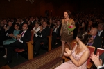 Paula Rico recibe la  banda de Reina de las fiestas de Vila-real
