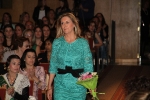 Paula Rico recibe la  banda de Reina de las fiestas de Vila-real
