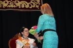 Paula Rico recibe la  banda de Reina de las fiestas de Vila-real