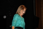 Paula Rico recibe la  banda de Reina de las fiestas de Vila-real