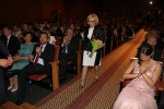 Paula Rico recibe la  banda de Reina de las fiestas de Vila-real