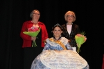Paula Rico recibe la  banda de Reina de las fiestas de Vila-real