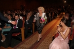 Paula Rico recibe la  banda de Reina de las fiestas de Vila-real