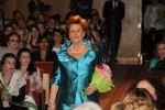Paula Rico recibe la  banda de Reina de las fiestas de Vila-real