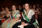 Paula Rico recibe la  banda de Reina de las fiestas de Vila-real