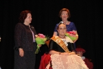 Paula Rico recibe la  banda de Reina de las fiestas de Vila-real