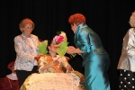 Paula Rico recibe la  banda de Reina de las fiestas de Vila-real