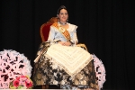 Paula Rico recibe la  banda de Reina de las fiestas de Vila-real