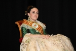 Paula Rico recibe la  banda de Reina de las fiestas de Vila-real