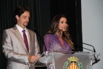 Paula Rico recibe la  banda de Reina de las fiestas de Vila-real