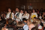 Paula Rico recibe la  banda de Reina de las fiestas de Vila-real
