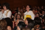 Paula Rico recibe la  banda de Reina de las fiestas de Vila-real
