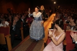 Paula Rico recibe la  banda de Reina de las fiestas de Vila-real