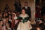 Paula Rico recibe la  banda de Reina de las fiestas de Vila-real