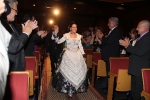 Paula Rico recibe la  banda de Reina de las fiestas de Vila-real