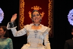 Paula Rico recibe la  banda de Reina de las fiestas de Vila-real