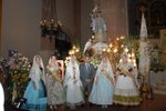 Multitudinaria ofrenda a Sant Pasqual