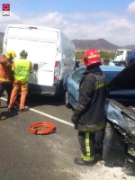 Importantes retenciones en la autovía dirección Castellón por un accidente múltiple