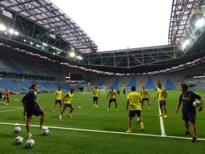 El Villarreal ya se entrena en Astana