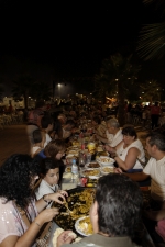 La fiesta de las paellas congrega a vecinos y peñas en Novenes de Calatrava