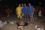 La fiesta de las paellas congrega a vecinos y peñas en Novenes de Calatrava