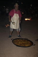 La fiesta de las paellas congrega a vecinos y peñas en Novenes de Calatrava