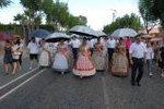 Vila-real vive una 'tornà' de la Mare de Déu de Gràcia pasada por agua