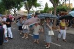 Vila-real vive una 'tornà' de la Mare de Déu de Gràcia pasada por agua