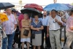 Vila-real vive una 'tornà' de la Mare de Déu de Gràcia pasada por agua