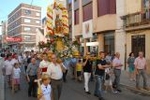 Vila-real vive una 'tornà' de la Mare de Déu de Gràcia pasada por agua