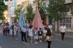 Vila-real vive una 'tornà' de la Mare de Déu de Gràcia pasada por agua