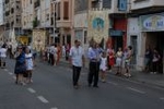 Vila-real vive una 'tornà' de la Mare de Déu de Gràcia pasada por agua