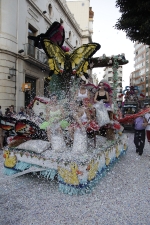 El Barri València se alza con el primer premio en la Batalla de Flores