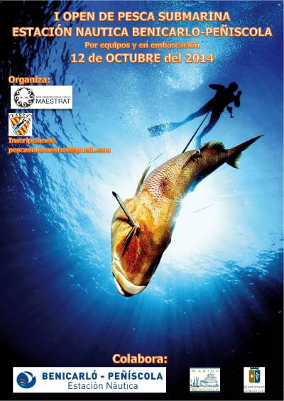 El Club de Pesca Submarina el I Open de Pesca Submarina Estacin Nutica Benicarl-Pescola