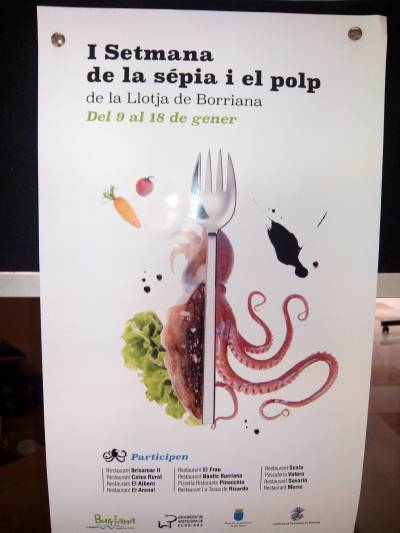 Burriana inicia este viernes la I Setmana de la Sépia i el Polp