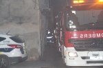 Arden dos vehículos en el incendio de una casa-garaje en Nules