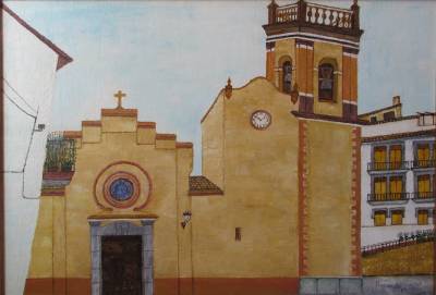 Ricardo Rovira expone sus cuadros en Alfondeguilla