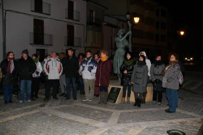 Vilafranca se concentra contra la violencia de gnero